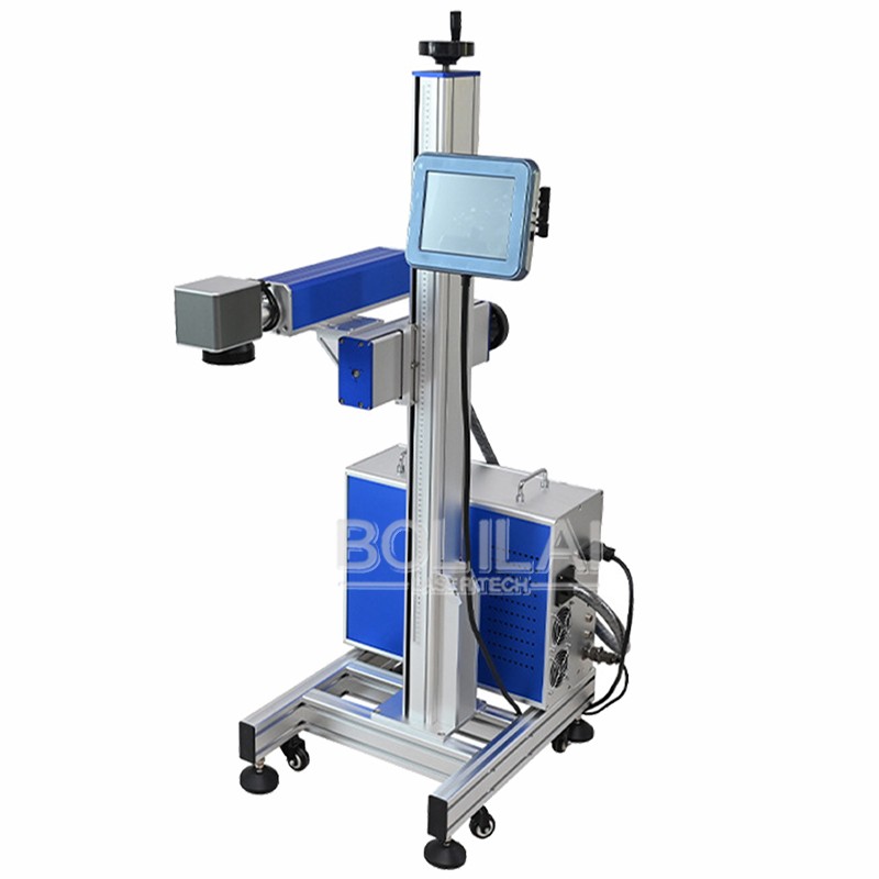 Flying online CO2 laser marking machine