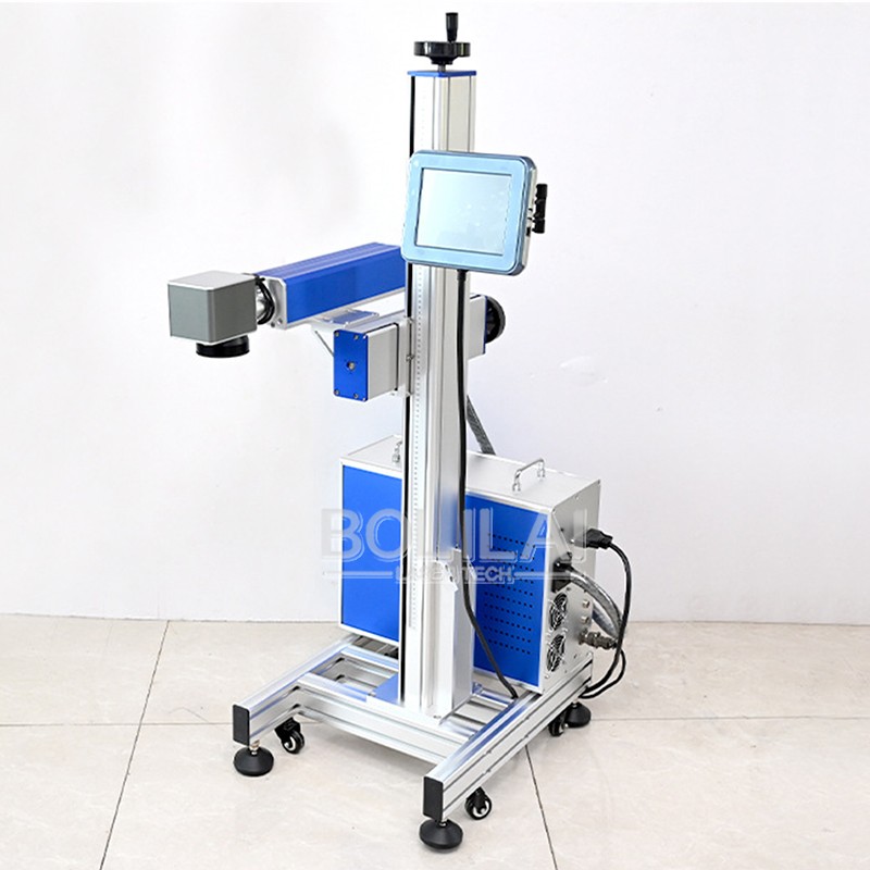 Flying online CO2 laser marking machine
